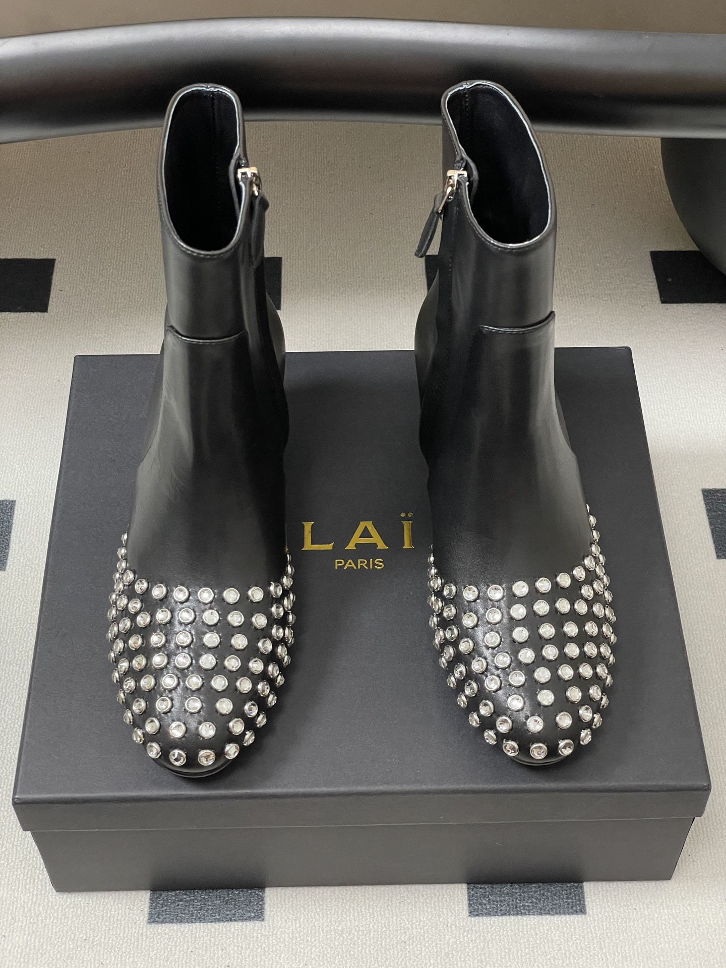 ua a1a1a crystal di*m*nd boots 5.5cm heel(cusT0mized size 7-10 days production time)